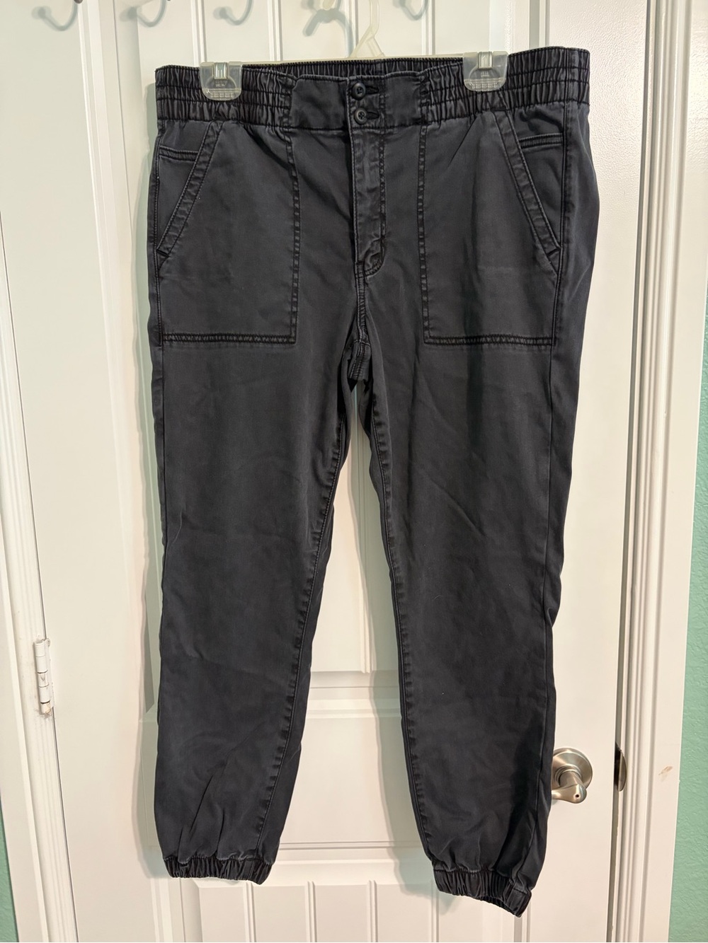 Women’s Black Jogger Pants - Classic Elastic Waist